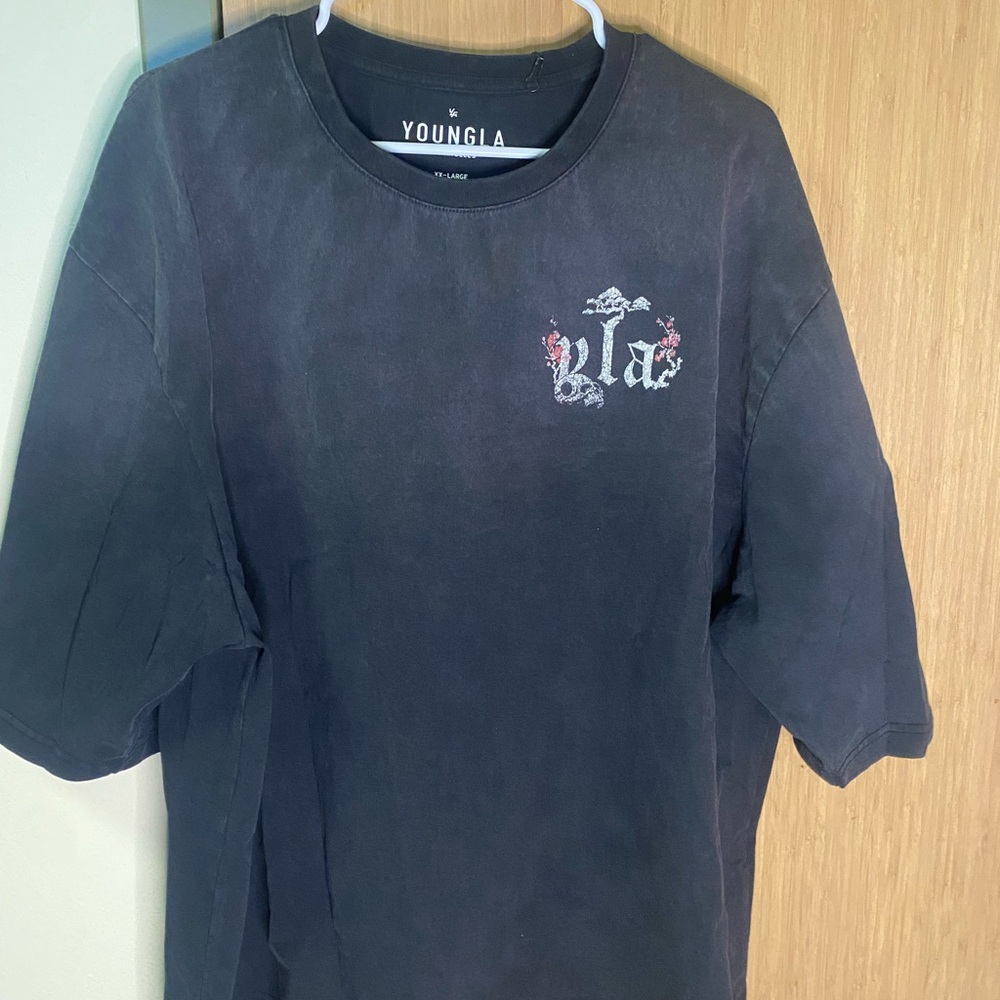 YoungLA Charcoal Graphic Tee